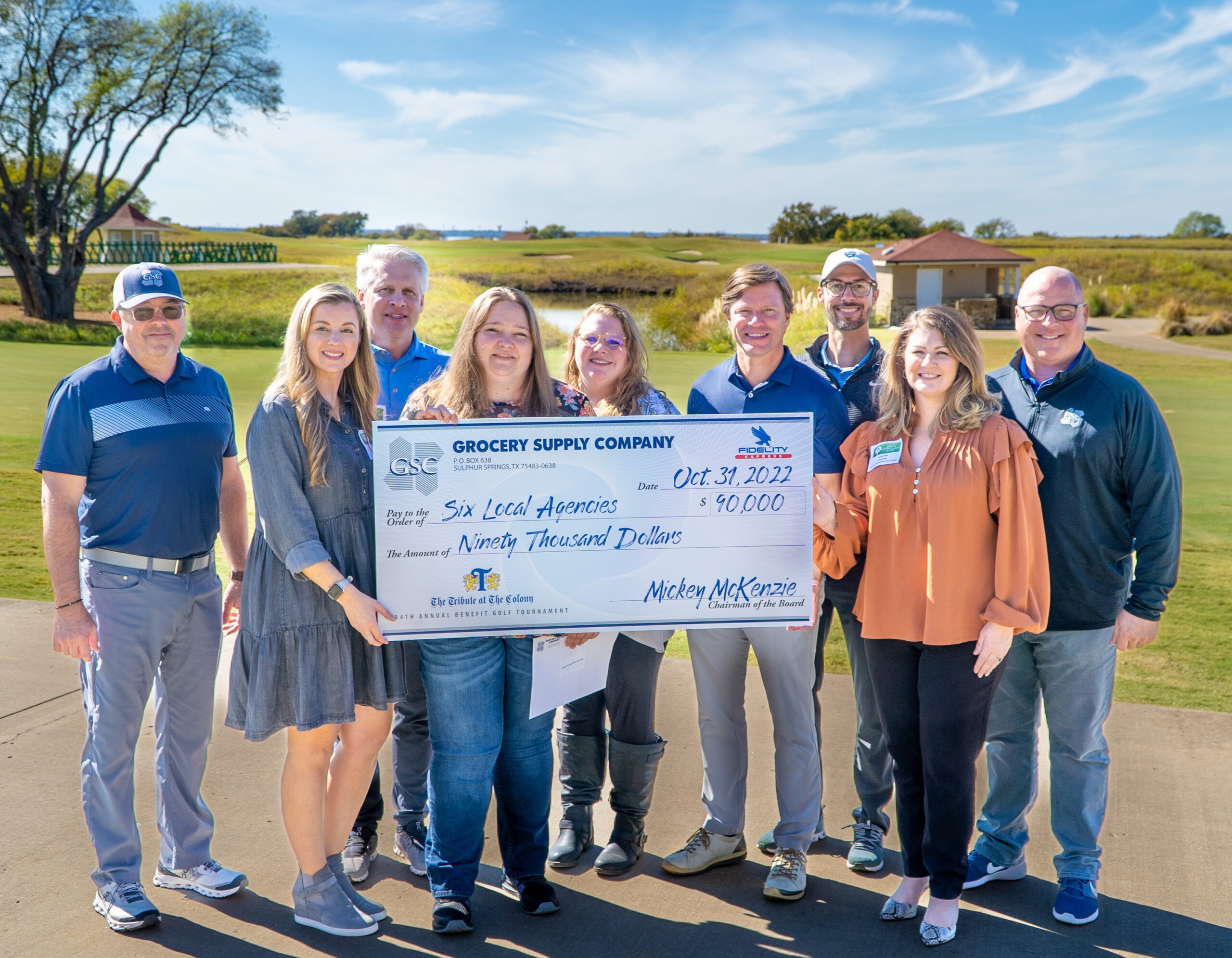 GSC golf tournament raises $90k for local charities