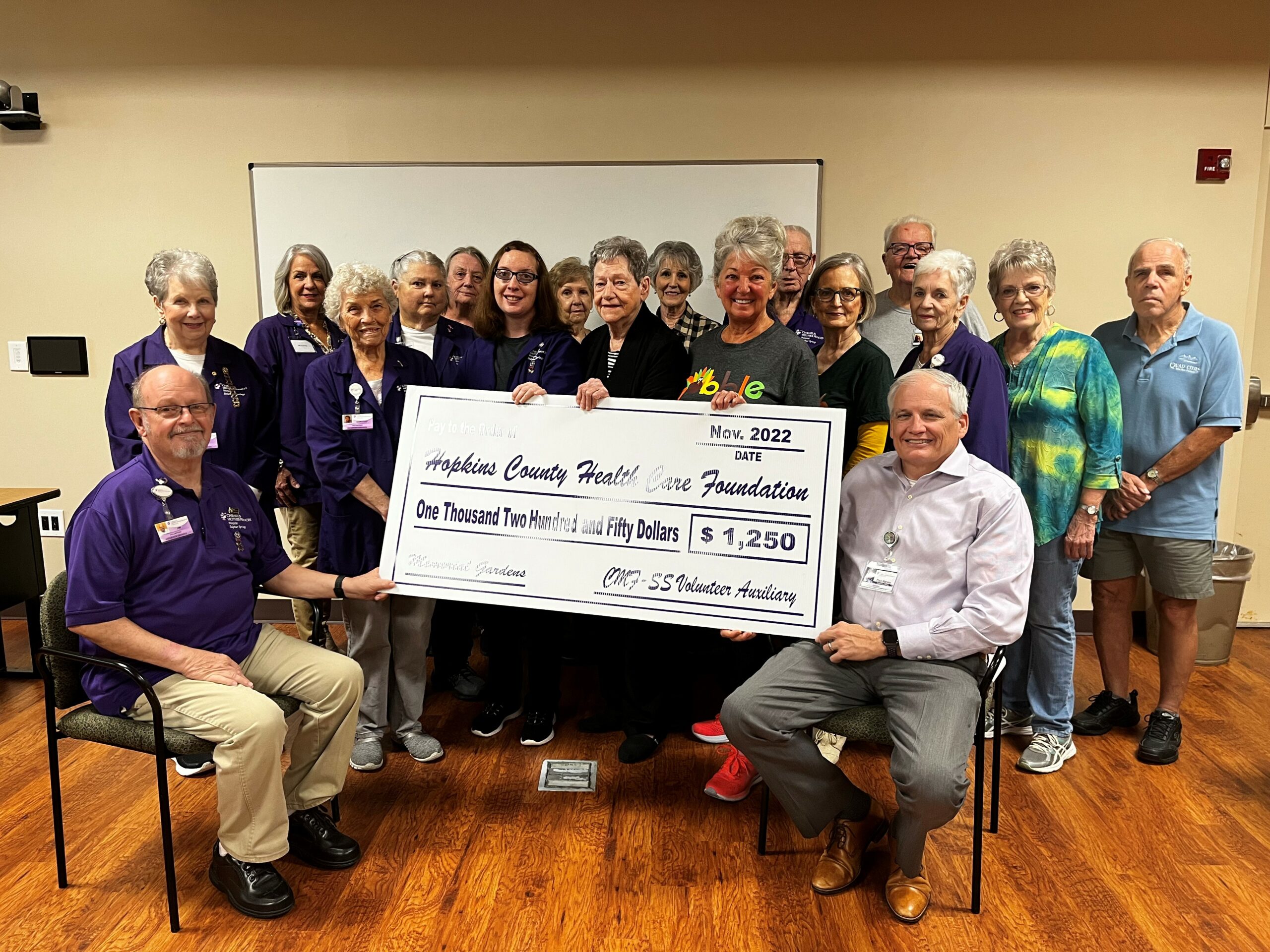 CMF-SS Volunteer Auxiliary Honors Their Own
