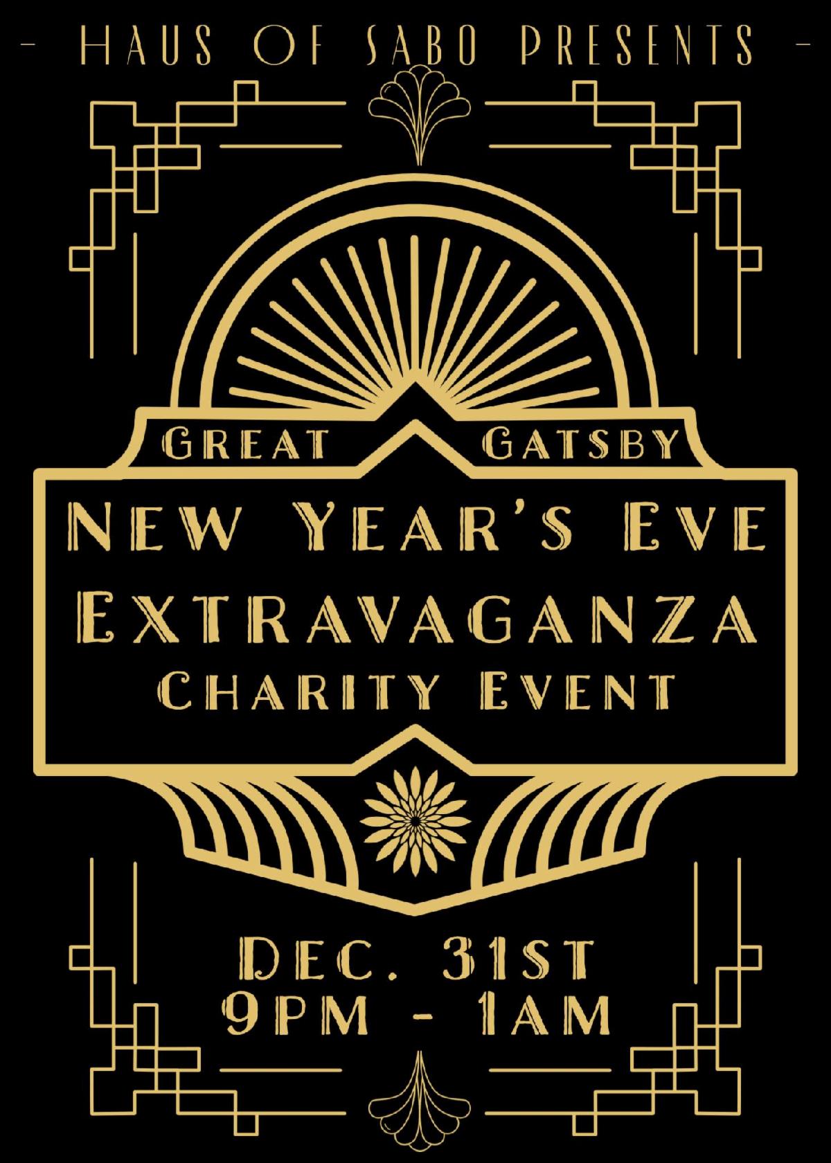 Haus of Sabo Great Gatsby New Year’s Eve