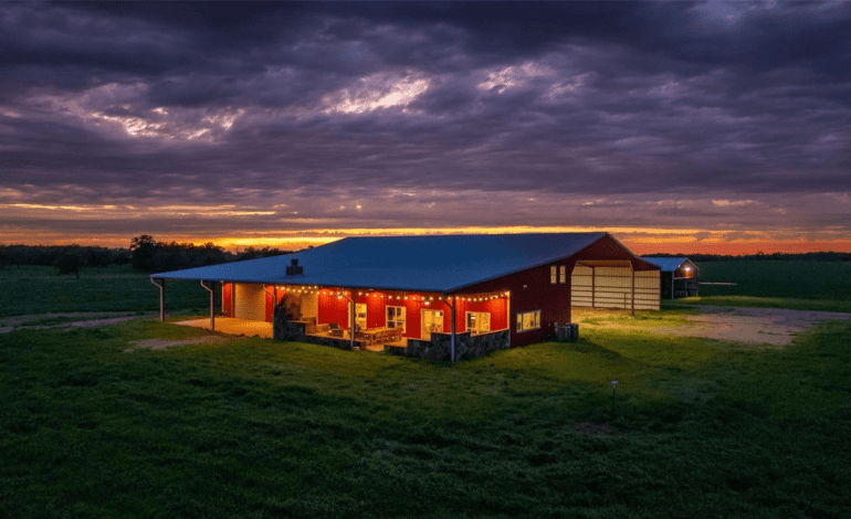 Magnificent 290 Acre Ranch with Home & Barns Just Became Available