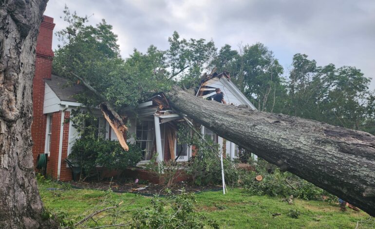 Severe storms leave areas of Winnsboro without power, water
