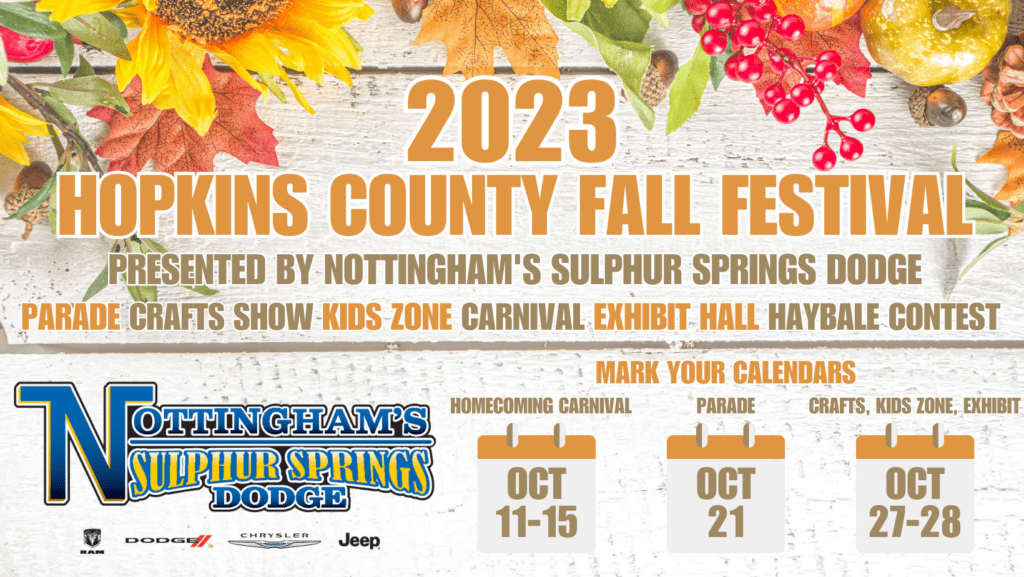 hopkins county fall festival 2023