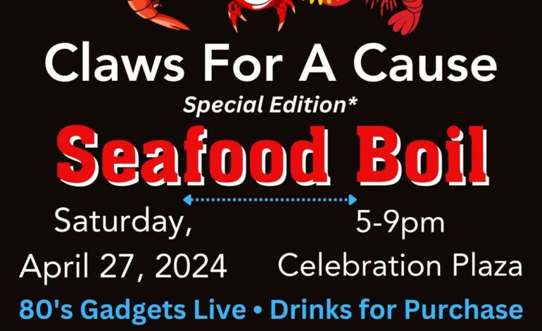 Claws for A Cause- 9th Annual Rotary Club Crawfish Boil By Addison Caddell