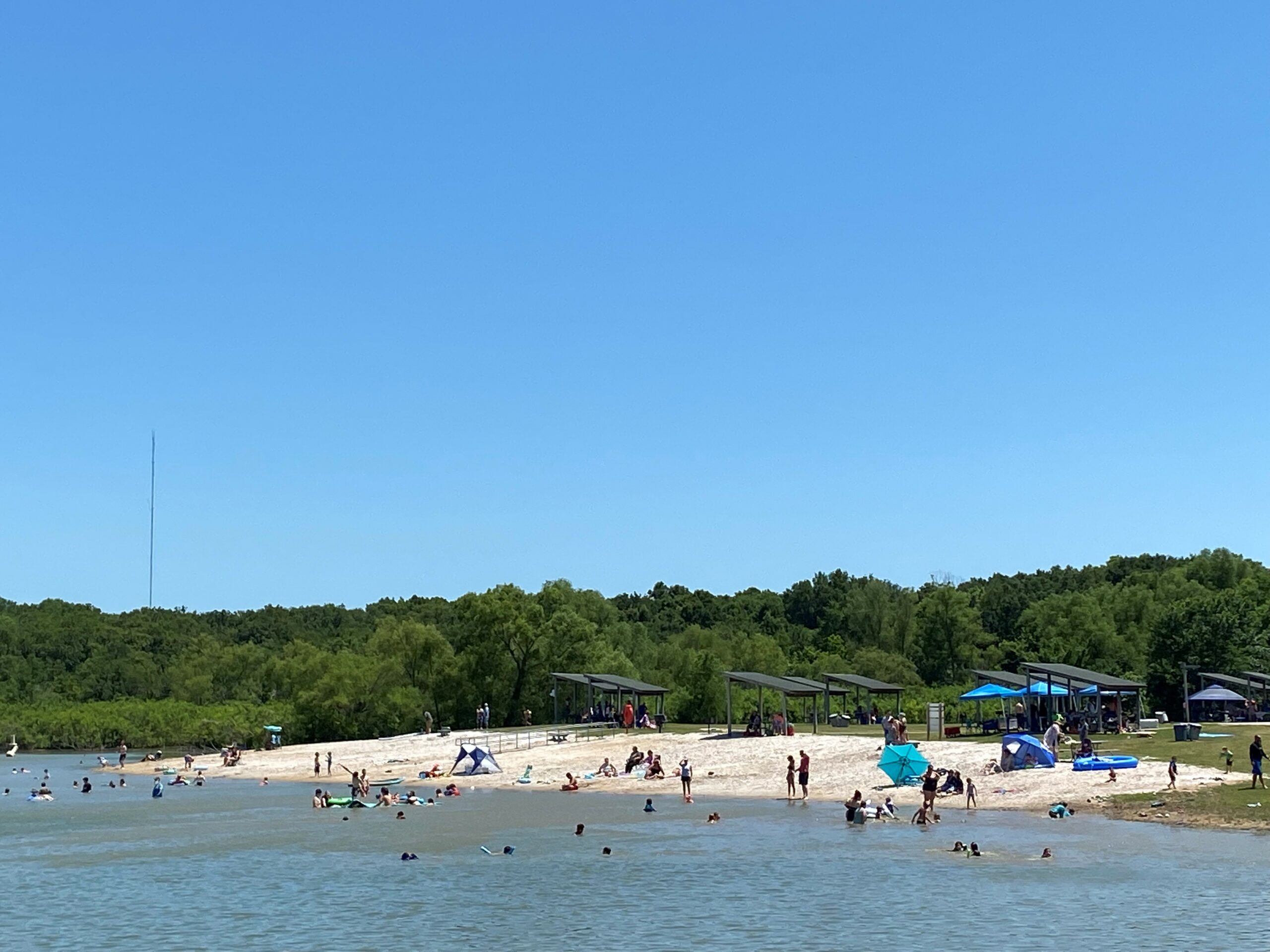 Sandy Beaches are here just for you this summer 2023 at Cooper Lake State Park
