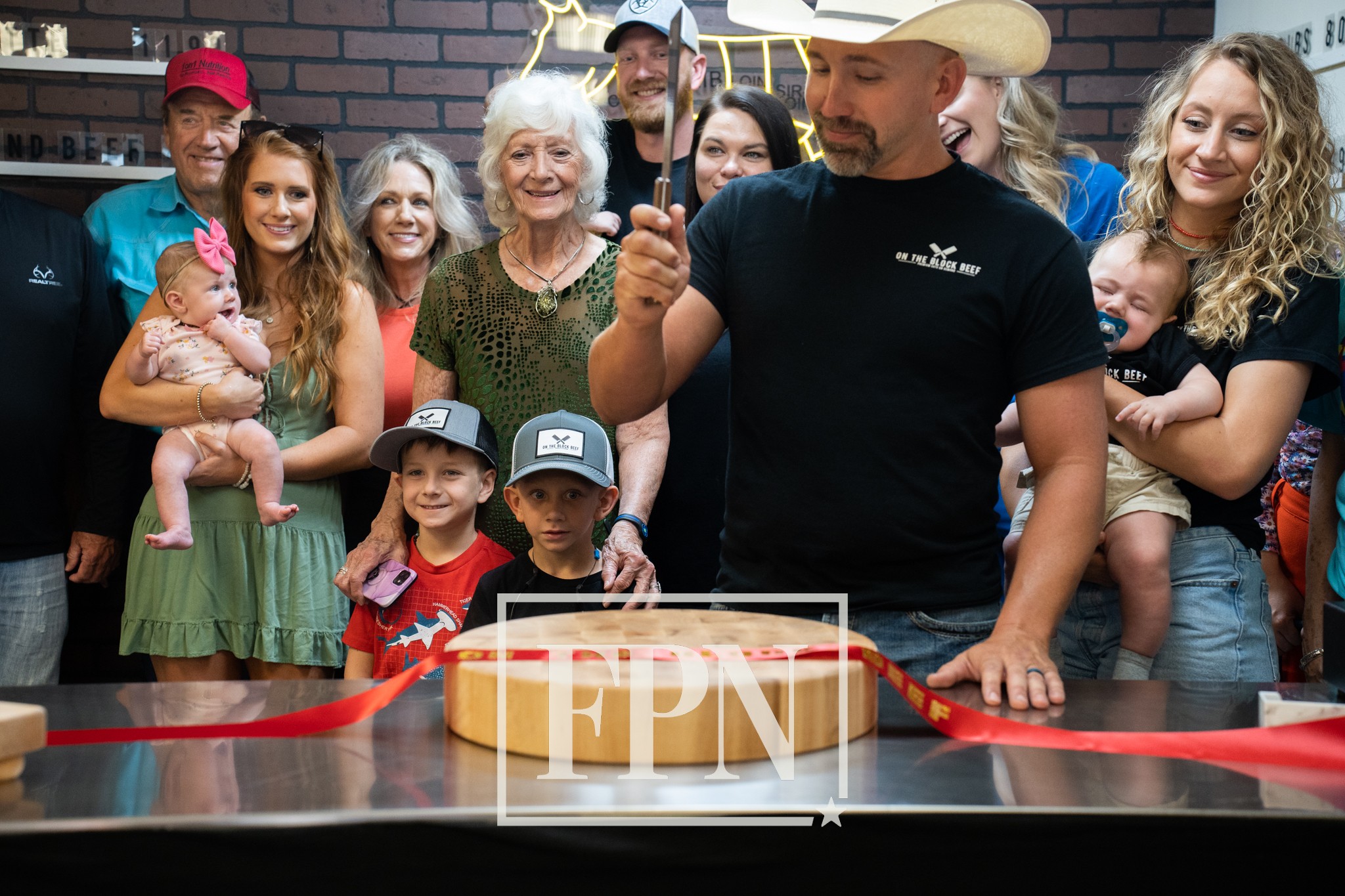 On the Block Beef holds ribbon cutting