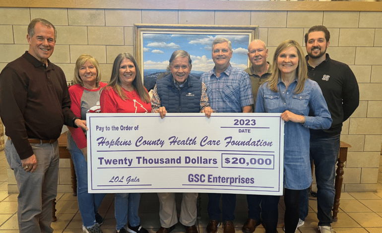 Hopkins County Health Care Foundation with GSC Enterprises