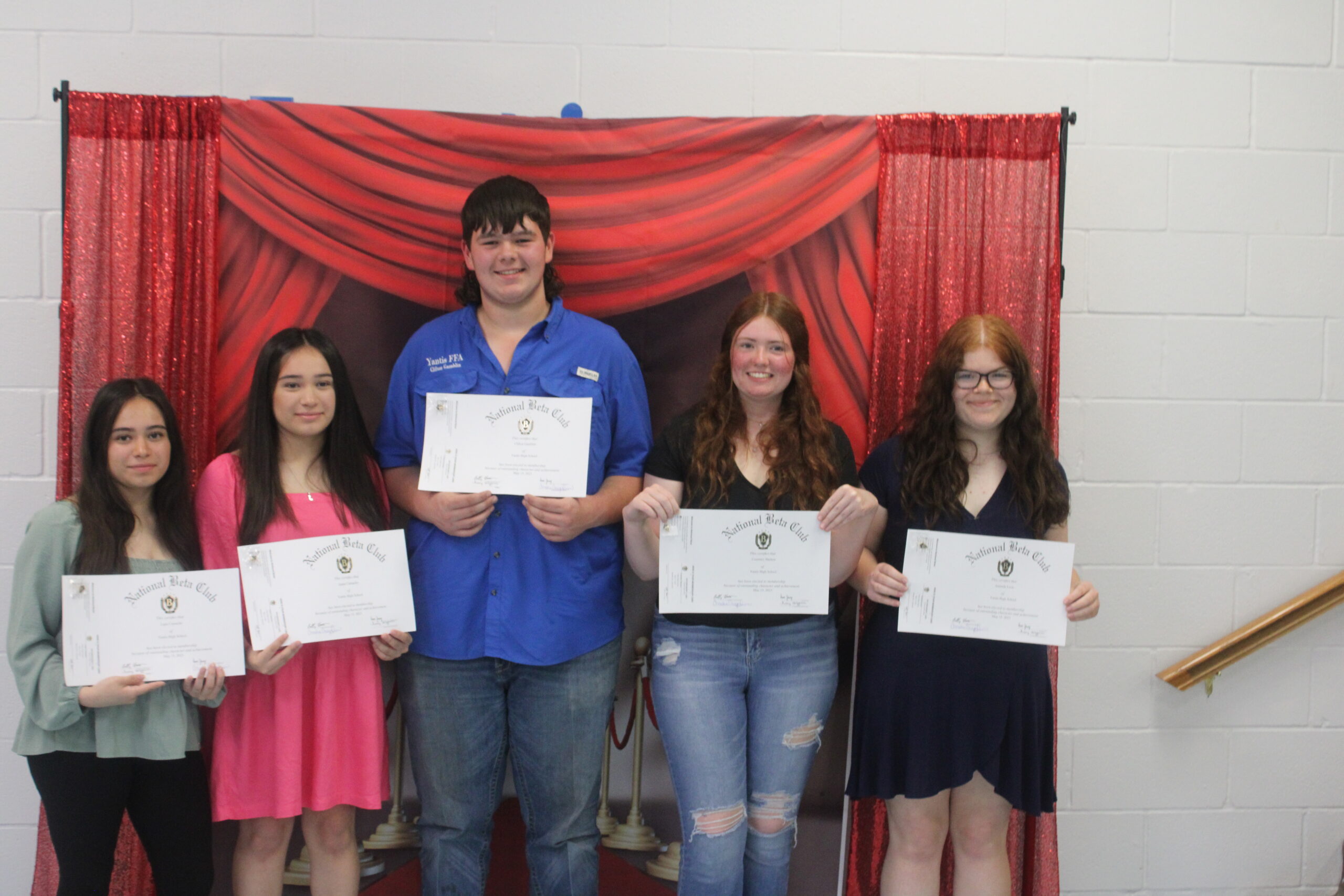 Yantis ISD inducts new Beta society members in 2023 Front Porch News