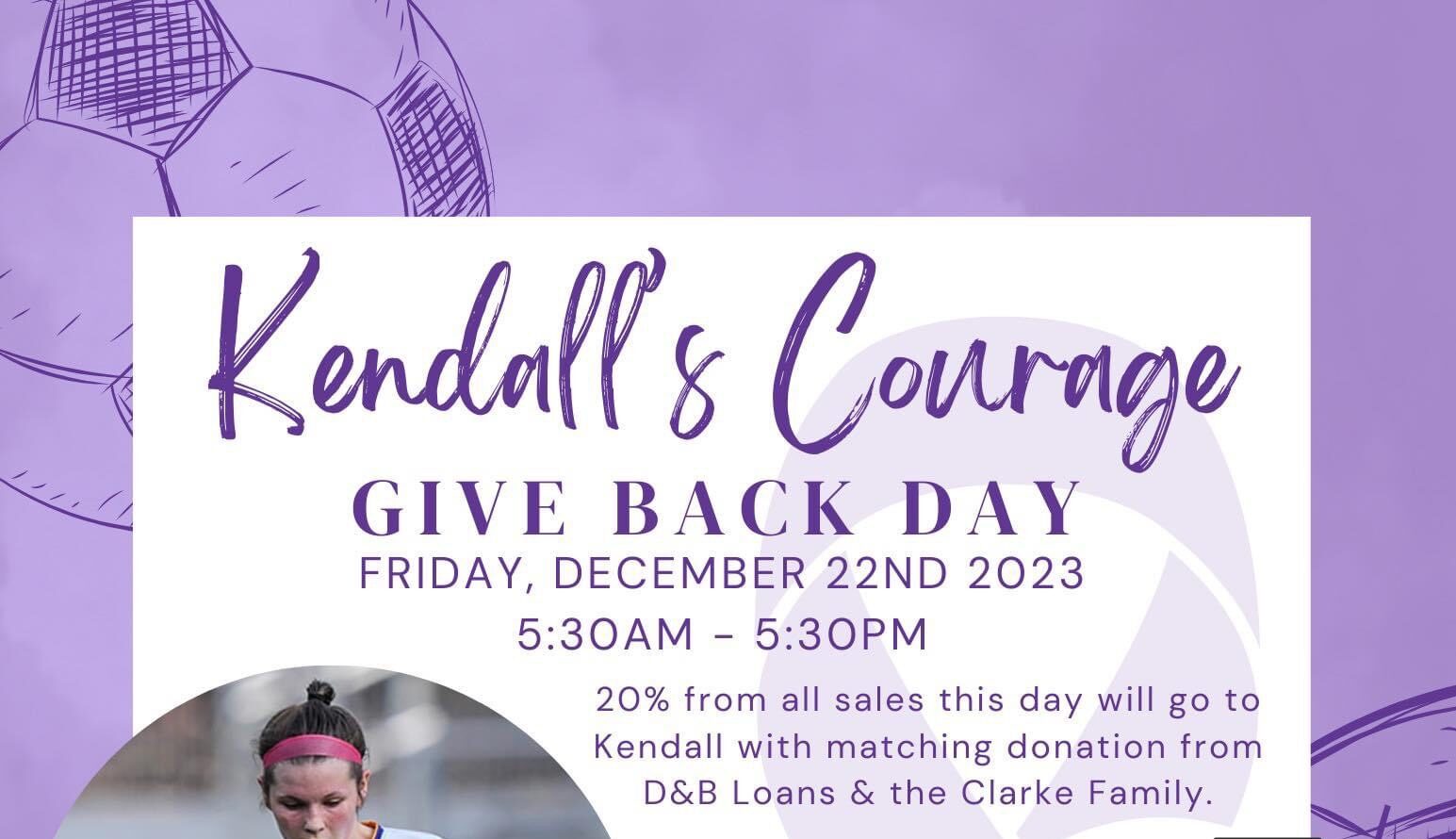 Kendall’s Courage Give Back Day