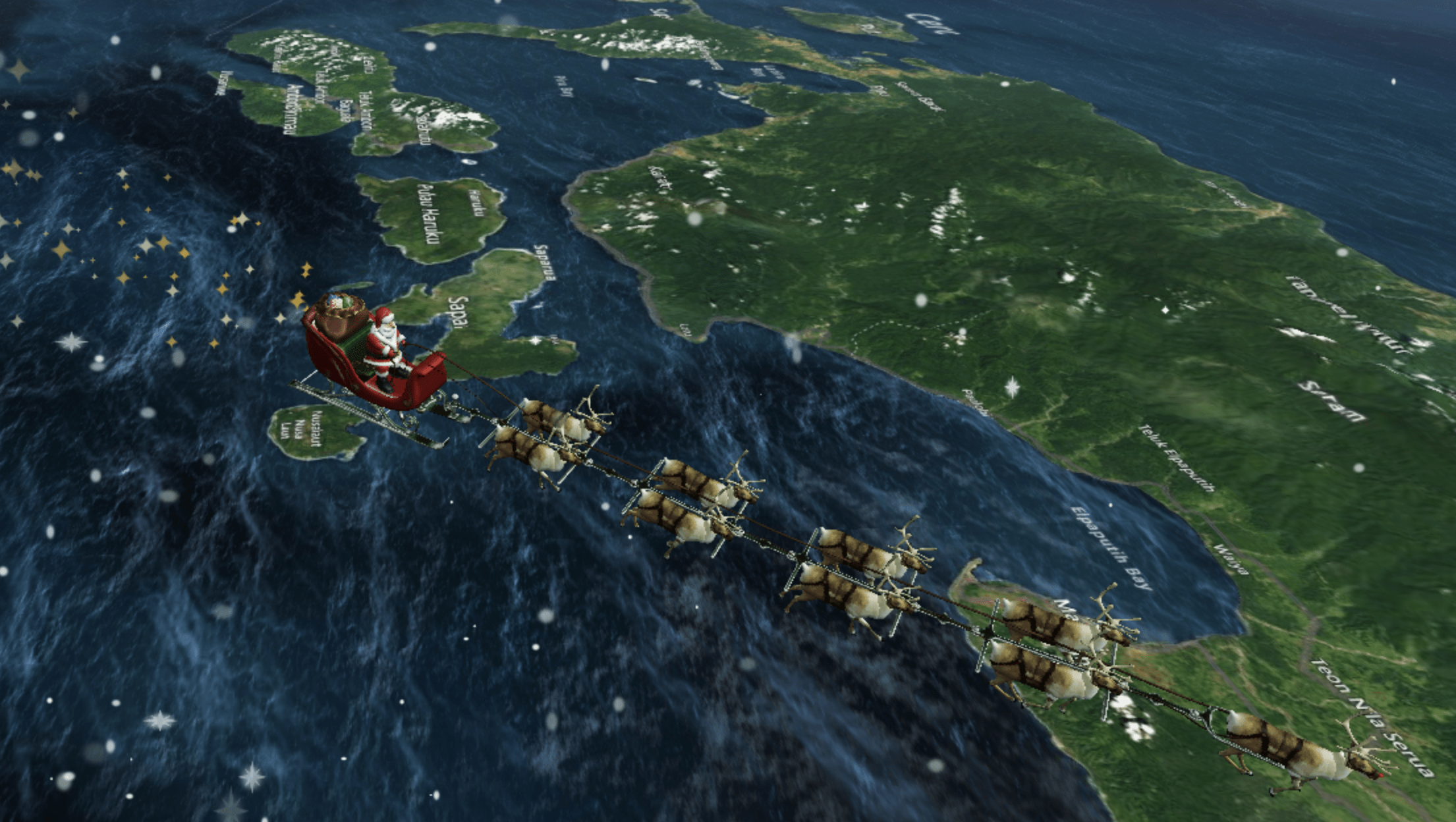 Where in the World is Santa Claus?