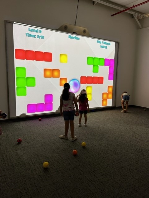 Northeast Texas Children’s Museum NEW Interactive Sports Wall