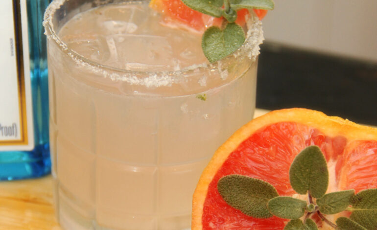 Life’s Flavors ~ Gin Sage Paloma Recipe By Allison Libby-Thesing