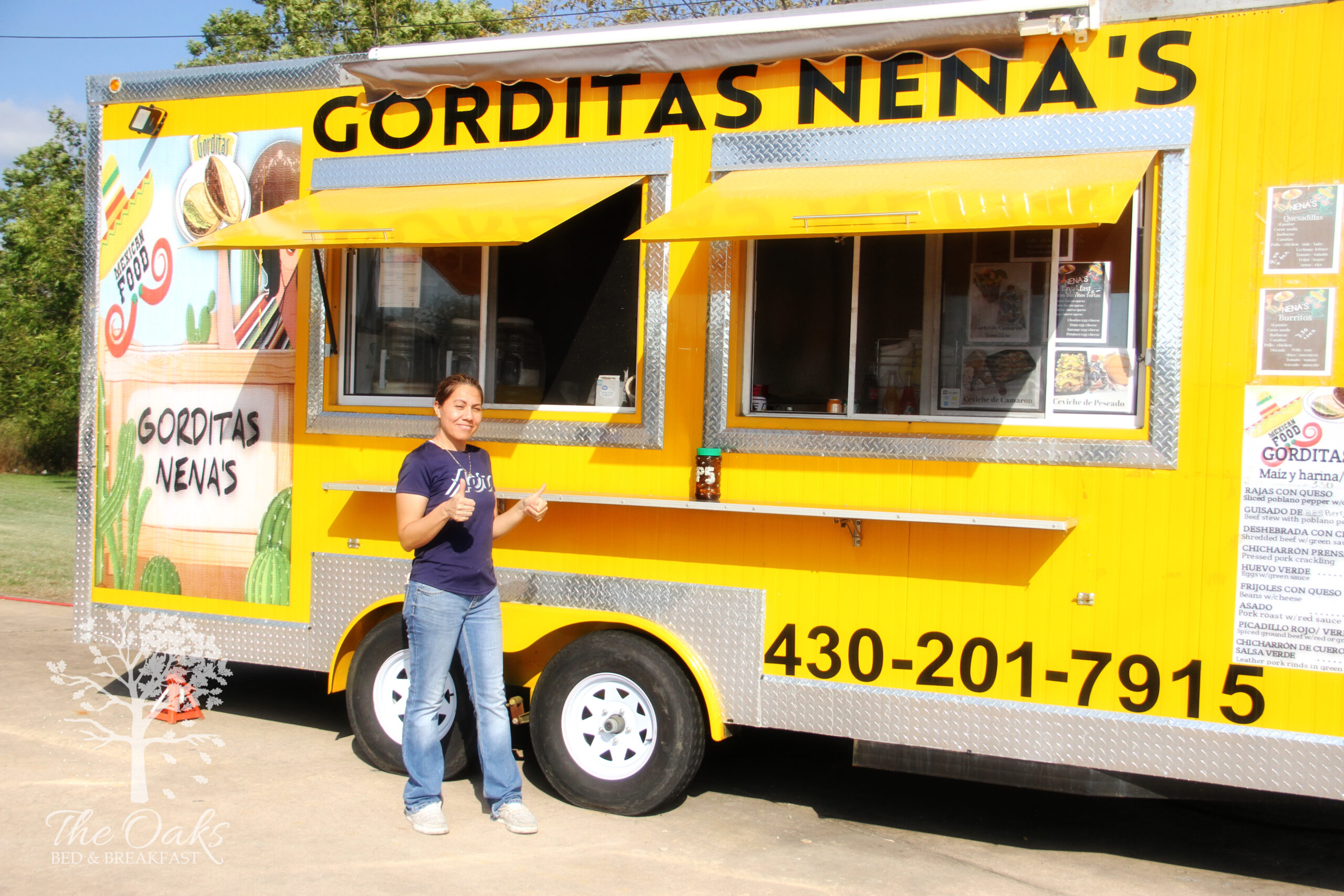 Life’s Flavors: Food Trucks Gorditas Nena’s By Allison Libby-Thesing Of The Oak’s Bed & Breakfast