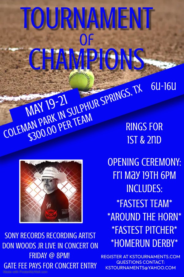 Sulphur Springs To Host Tournament of Champions