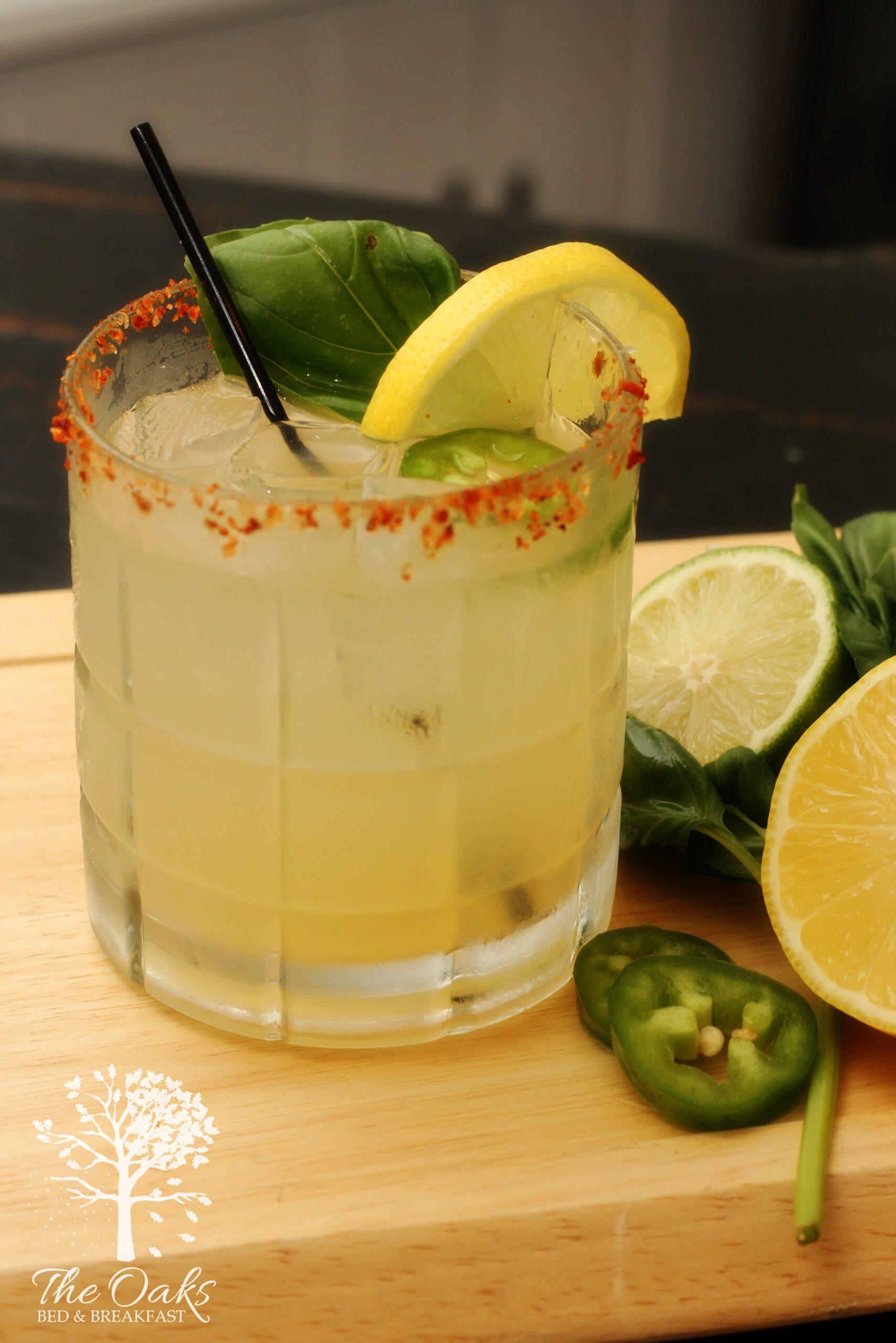 Life’s Flavors ~ Spicy Citrus Basil Margarita By Allison Libby-Thesing