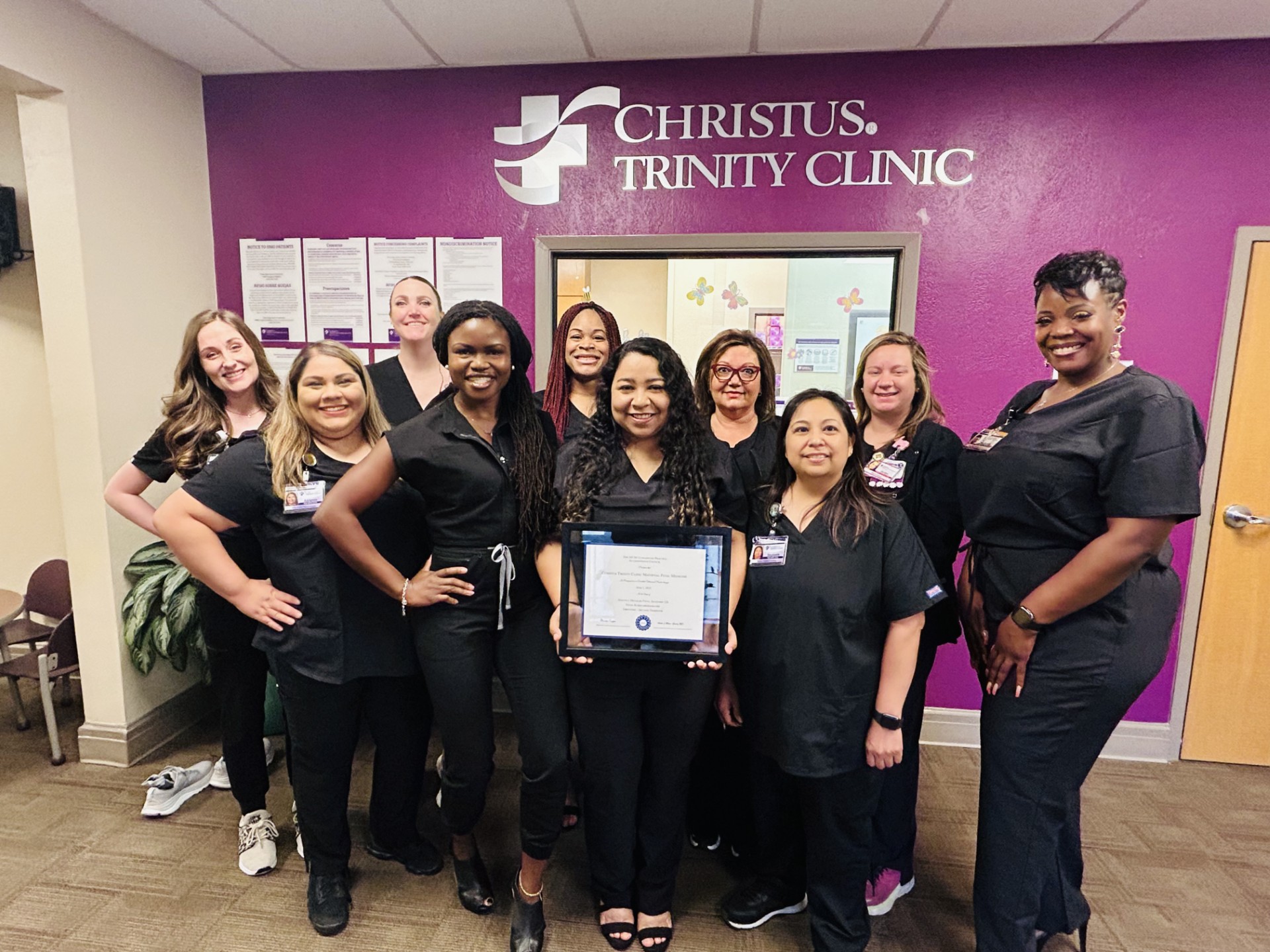 CHRISTUS Trinity Clinic locations in Tyler, Sulphur Springs earn coveted national accreditation for maternal-fetal care