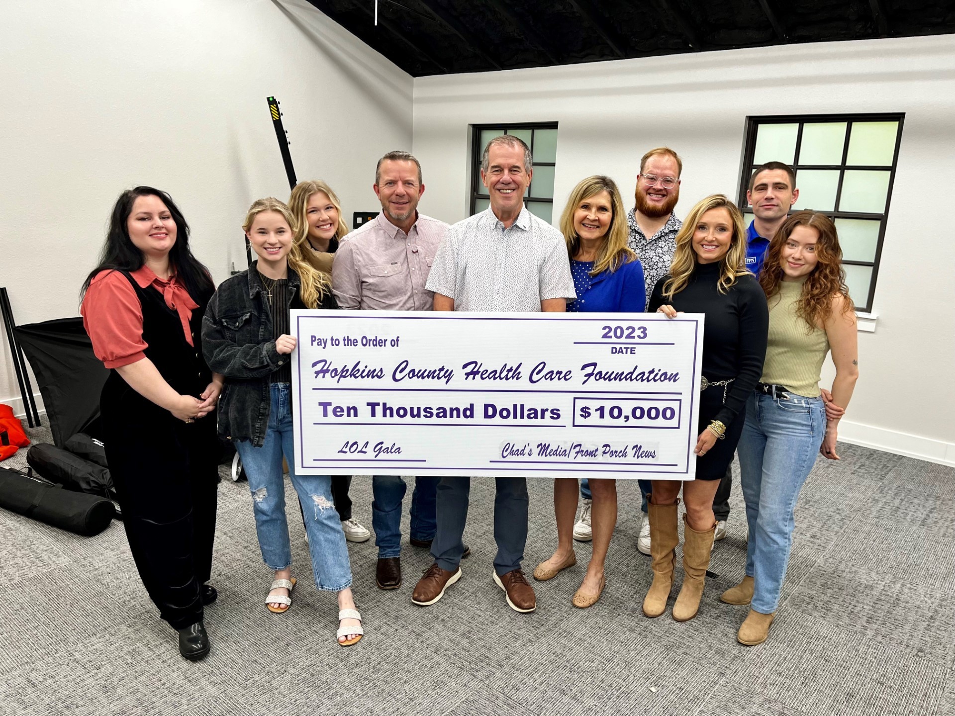 Chad’s Media and The Hopkins County Health Care Foundation