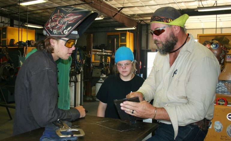 Welding Project at PJC Sulphur Springs
