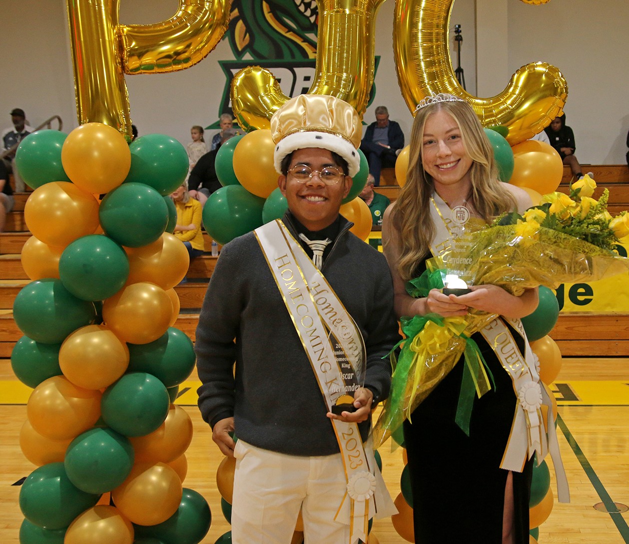King and Queen Homecoming PJC-Sulphur Springs